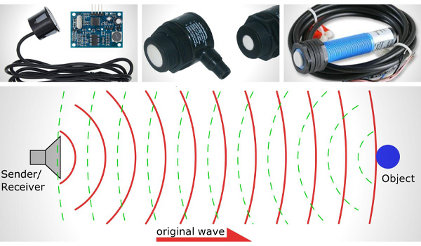 Cảm biến siêu âm phát hiện vật cản hoạt động dựa trên sóng siêu âm & nguyên lý phản xạ âm thanh